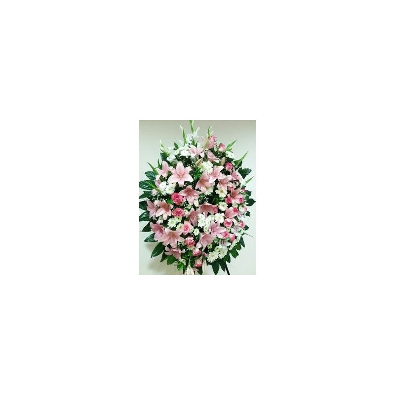 Sympathy Flowers Wreath 24