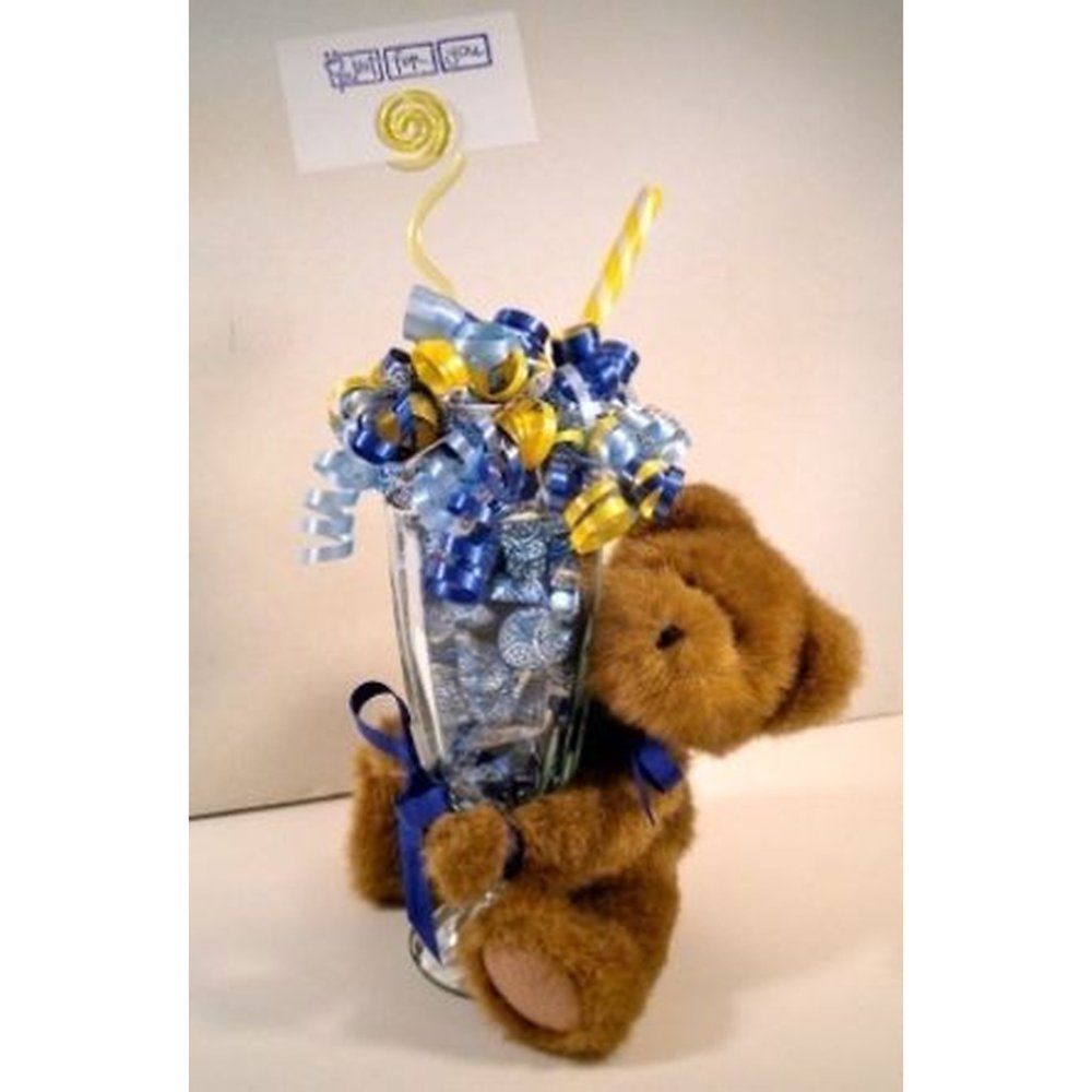 Sjokoladegave tårn med teddybjørn