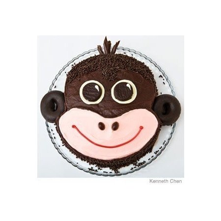 Red Rose Bouquet & Monkey Cake Gift Set – Playful Celebration Combo | GiftPattayaCakesRed Rose & Monkey Cake Gift Set – Fun & Ro