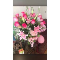 THANK YOU GIFTS BASKET FLOWERS 23