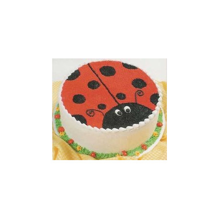  Premium Ladybug Celebration Cake – 1800g for 5 Persons | GiftPattaya Cakes - Foto 1