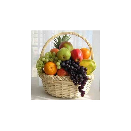 HOUSE WARMING GIFT FLOWERS BASKET  01