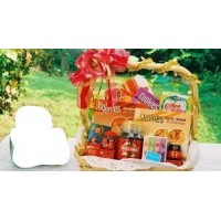 CONGRATULATIONS GIFT FLOWERS WITH FRUIT BASKET 09