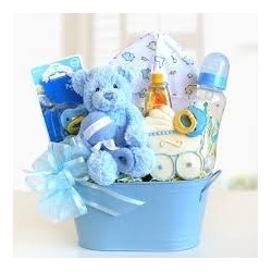 CONGRATULATIONS GIFT FLOWERS WITH FRUIT BASKET 16