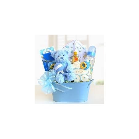 CONGRATULATIONS GIFT FLOWERS  WITH FRUIT BASKET 16