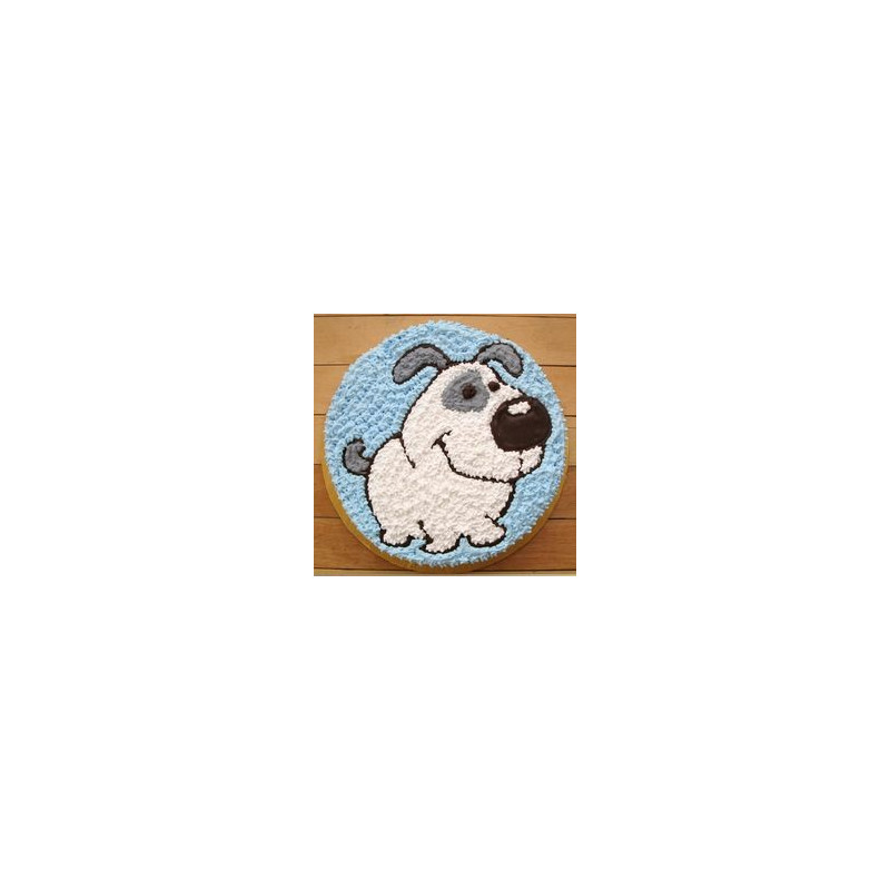 Premium Cartoon Dog Cake – 1800g for 5 Persons | GiftPattaya Cakes - Foto 1