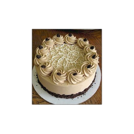  Premium Coffee & Chocolate Cake – 1800g for 5 Persons | GiftPattaya Cakes - Foto 1