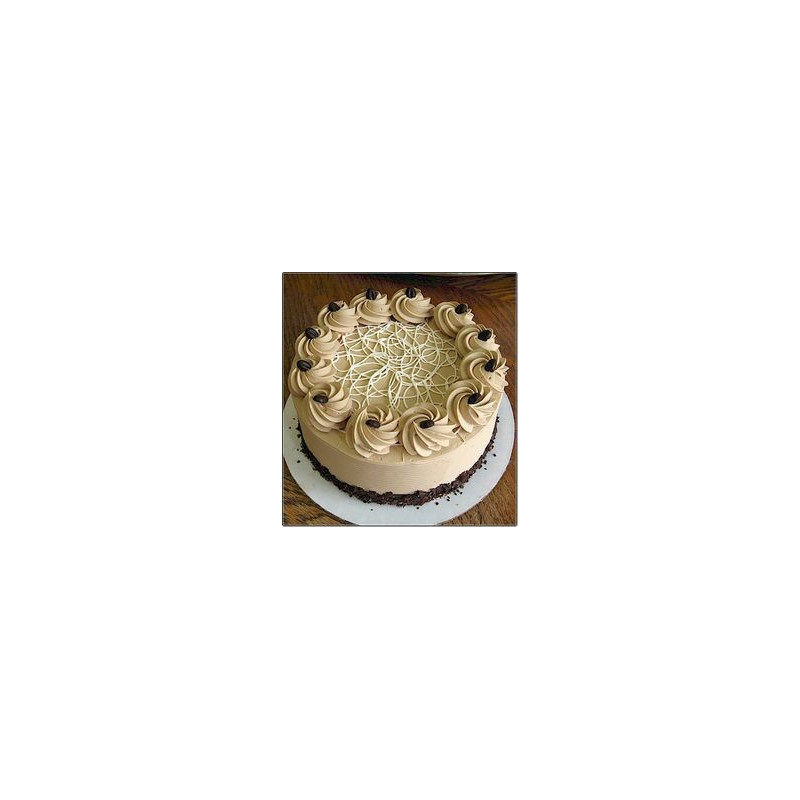  Premium Coffee & Chocolate Cake – 1800g for 5 Persons | GiftPattaya Cakes - Foto 1