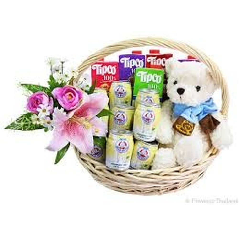 Rieten excuses cadeaumand set