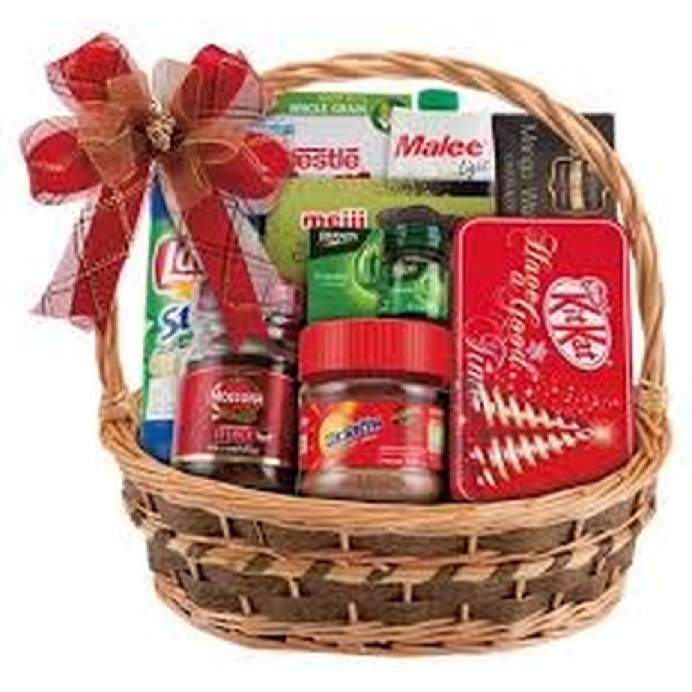 Cesta de regalo gourmet de San Valentín