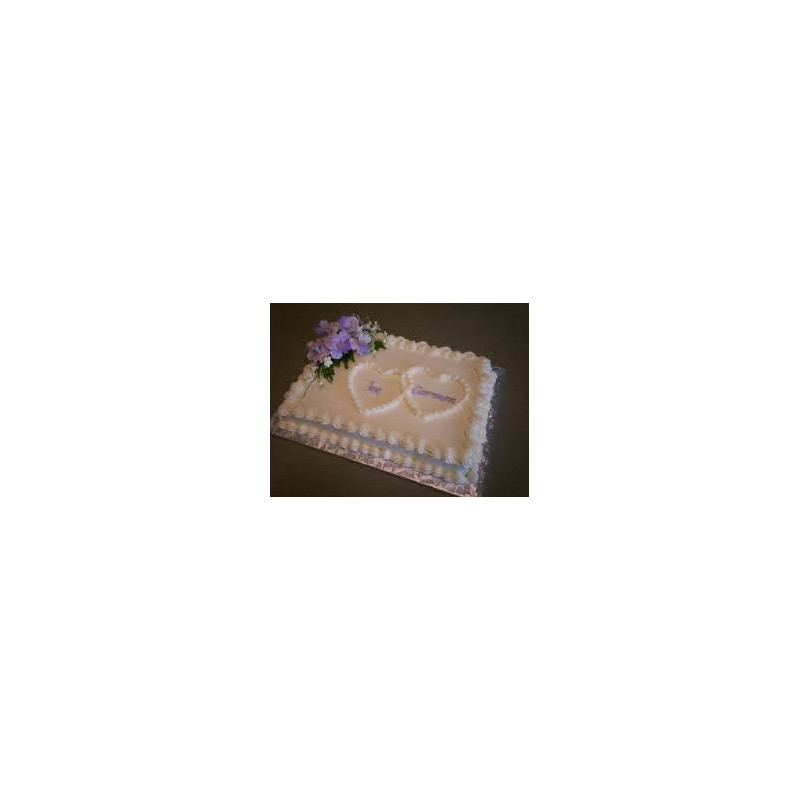  Romantic Celebration Cake 5 Pounds (1800 g) – Love & Commitment Design Cakes - Foto 1