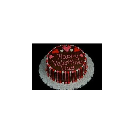  Chocolate Valentine’s Cake 5 Pounds (1800 g) – Happy Valentines Day Design Cakes - Foto 1