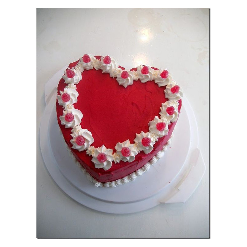  Romantic Heart Cake – 1800g for 5 Persons | GiftPattaya Cakes - Foto 1
