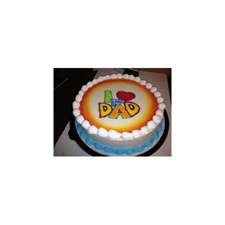  Birthday Dad Cake – 5 Person, 1800g|delivery in Pattaya Cakes - Foto 1