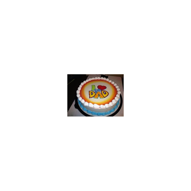  Birthday Dad Cake – 5 Person, 1800g|delivery in Pattaya Cakes - Foto 1