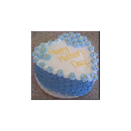 Mother’s Day Blue Basket Cake – 5 Person, 1800g Mother’s Day Blue Basket Cake – 5 Person, 1800g | Family Celebration Cake Pattay