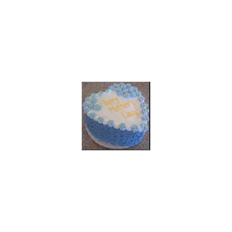 Mother’s Day Blue Basket Cake – 5 Person, 1800gCakesMother’s Day Blue Basket Cake – 5 Person, 1800g | Family Celebration Cake Pa