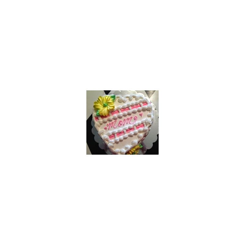 Mom Heart Cake – 5 Person, 1800gCakesMom Heart Cake – 5 Person, 1800g | Mother’s Day Cake Pattaya