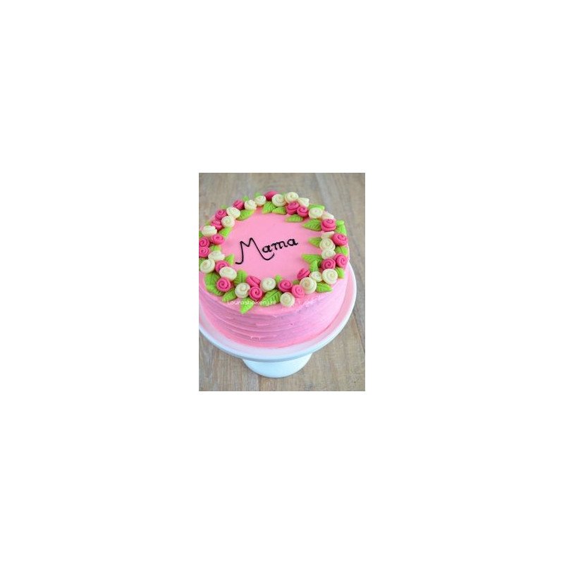 Mama Rose Cake – 5 Person, 1800gCakesMama Rose Cake – 5 Person, 1800g | Mother’s Day Cake Pattaya