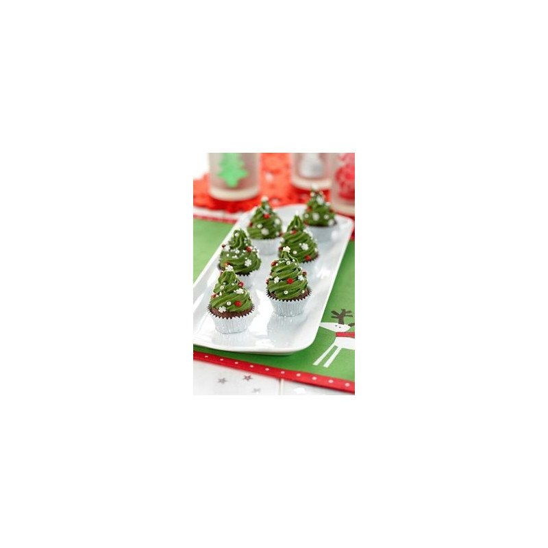CHRISTMAS CAP CAKE 6 PC CHRISTMAS CAP CAKE 6 PC