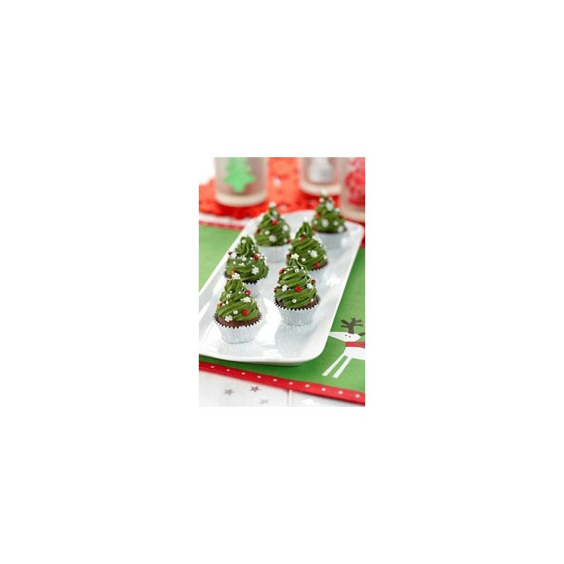 CHRISTMAS CAP CAKE 6 PC