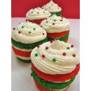 CHRISTMAS CAP CAKE 6 PC