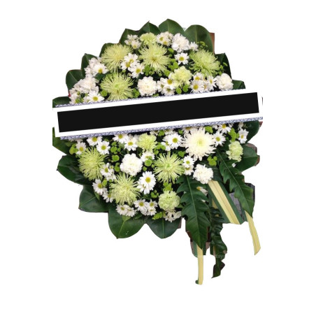 Sympathy Flowers Wreath 43 - 1 Sympathy Flowers Wreath 43 | Send Condolences Today