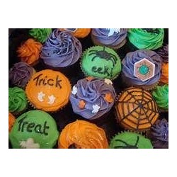 Halloween cupcakes 10 pc