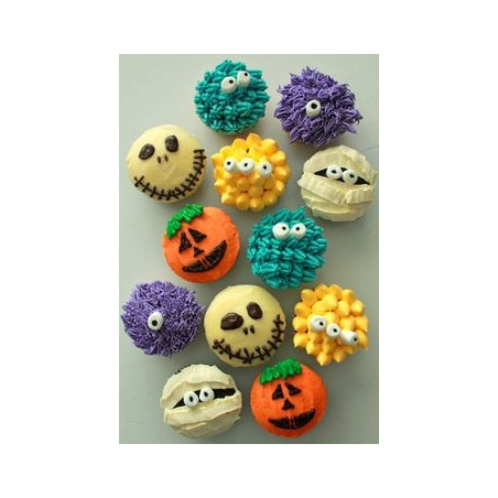 Halloween cupcakes 12 pc - 1 Halloween cupcakes 12 pc | Spooky Cake Delights