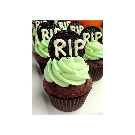 Halloween cupcakes 6 pc