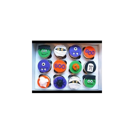 Halloween cupcakes 12 pc - 1 Halloween Cupcakes 12 pc | Spooky Cake Delights