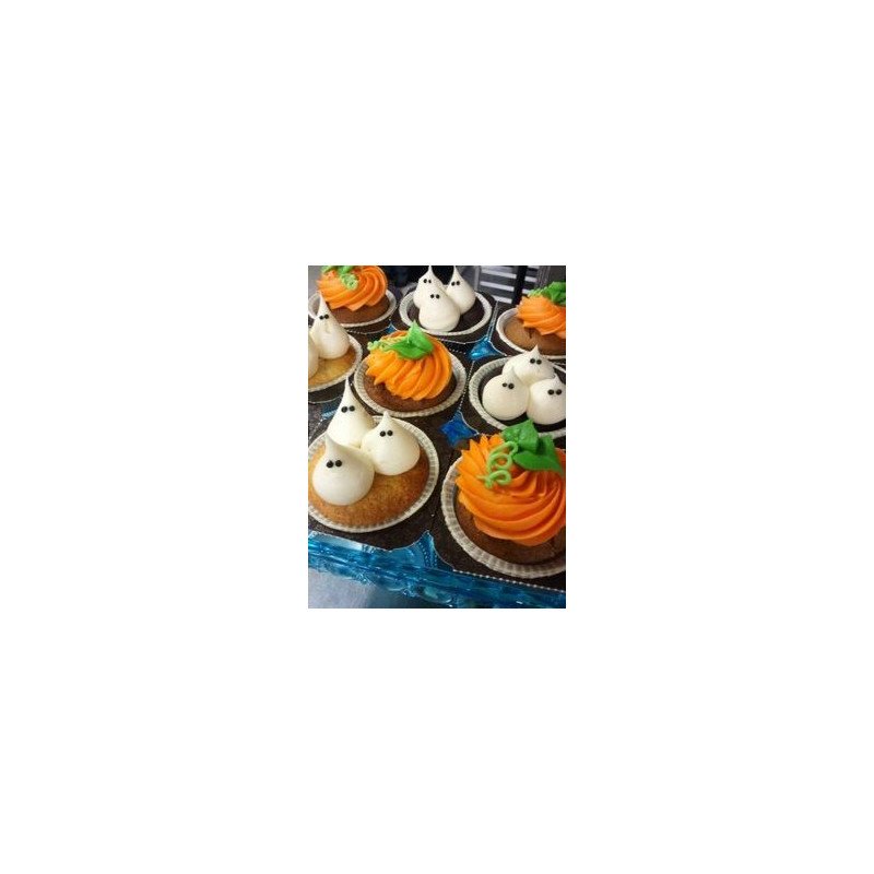 Halloween cupcakes 6 pc