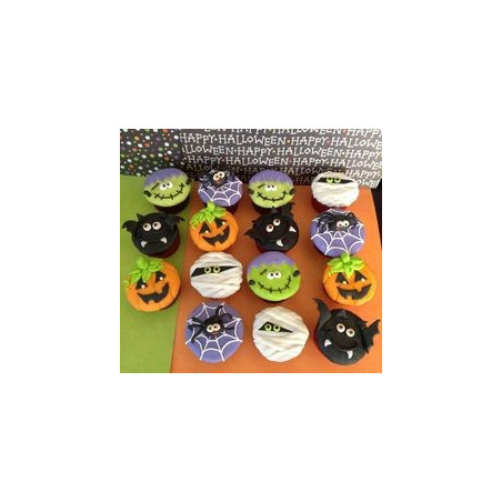 Halloween cupcakes 15 pc - 1 Halloween cupcakes 15 pc | Spooky Cake Treats