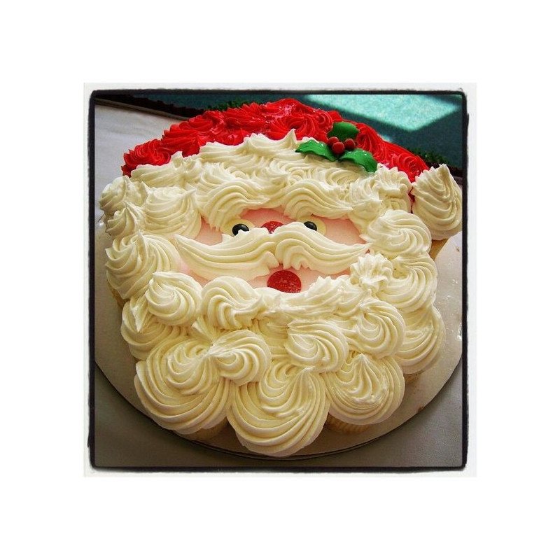  Christmas Santa Cake – 5 Person, 1800g Cakes - Foto 1