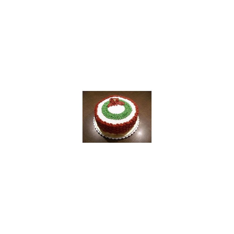  Christmas Wreath Cake – 5 Person, 1800g Cakes - Foto 1