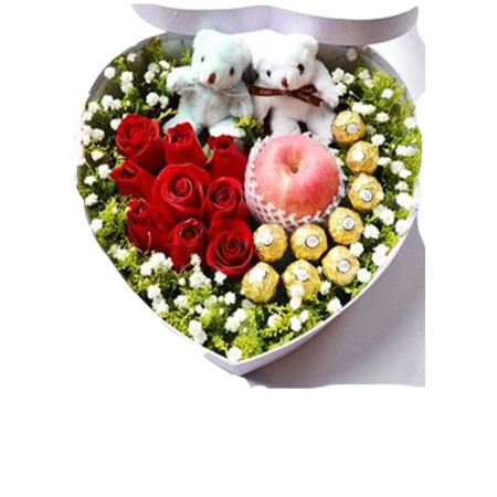 ROSE IN BOX - 1 ROSE IN BOX：浪漫的情人節禮物