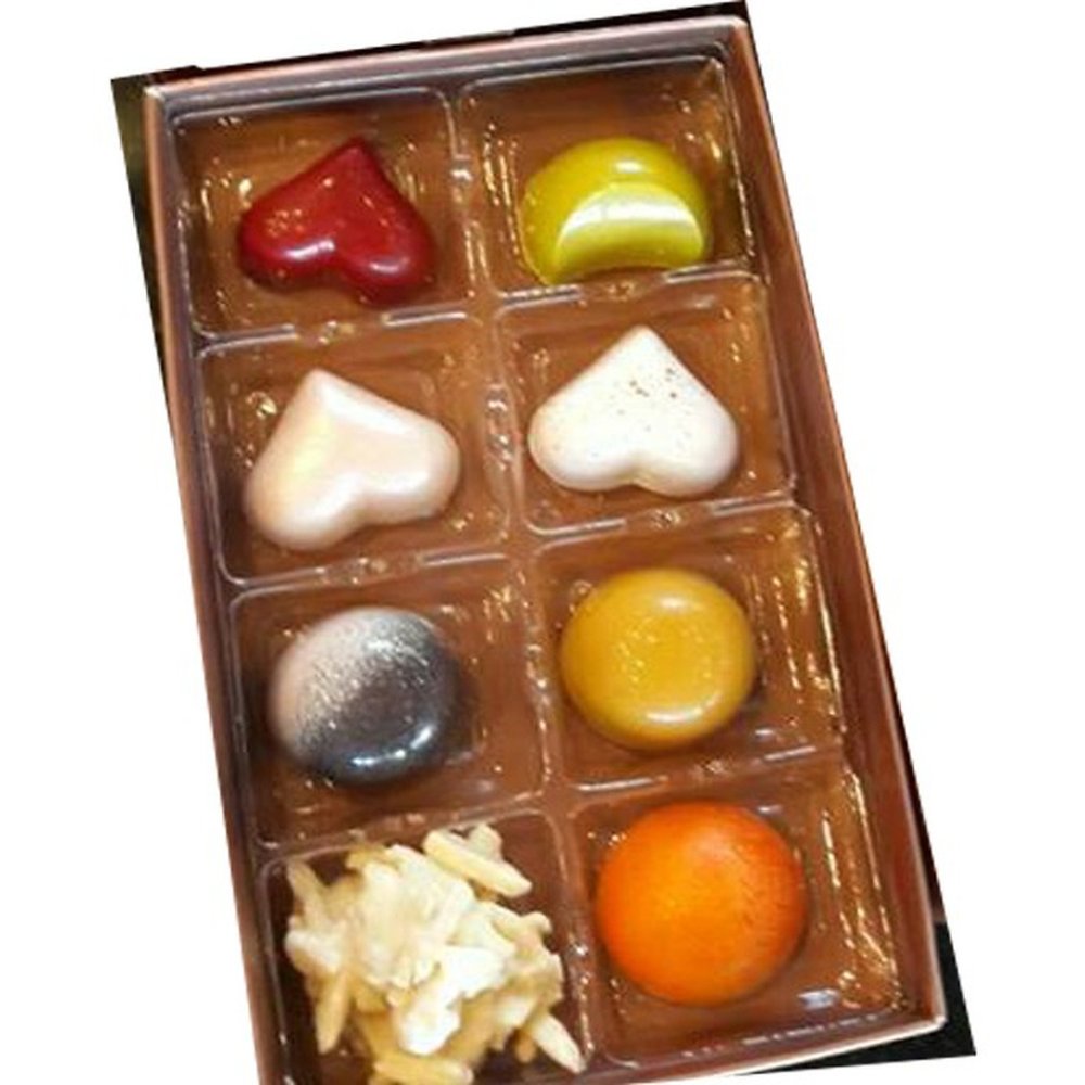 Värikäs gourmet-suklaavalikoimarasia