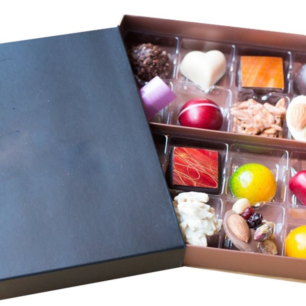 Assorted luxury gourmet chocolate box