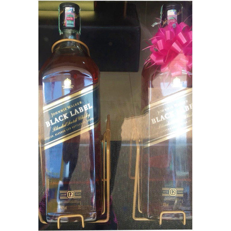 JOHNNIE WALKER BLACK LABEL 3 LITER