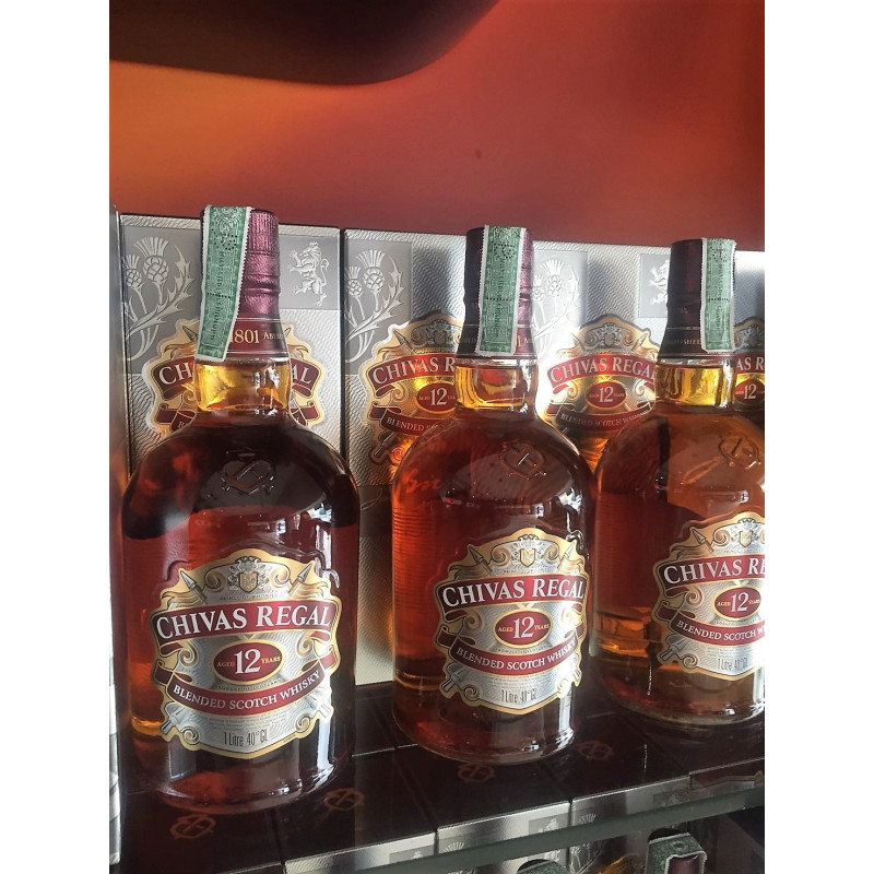 CHIVAS REGAL BLENDED SCOTCH WHISKY 1 LITRE