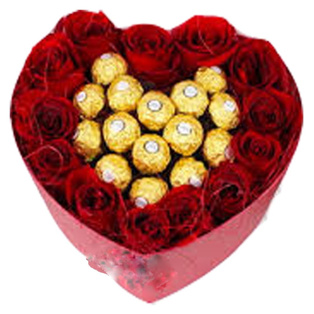 Floral Gift Box Arrangement NR88 | Flower Box Decoration - ROSE IN BOX delivery in Pattaya