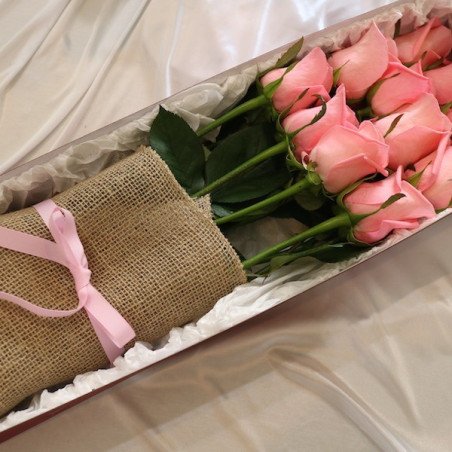 roses in box