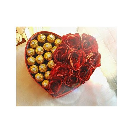roses in box