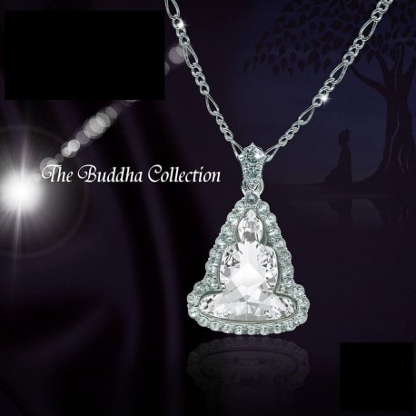 The Buddha collection Necklace with Crystals