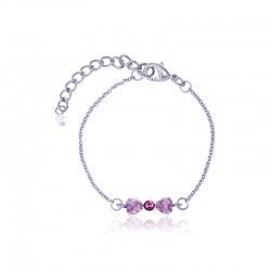 Bracelet adorned with Crystals