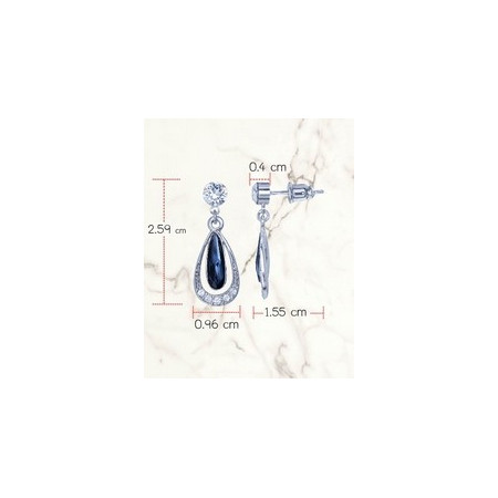 Earrings adorned with crystals - 2 Crystal Earrings | Jewelry | Shop Now