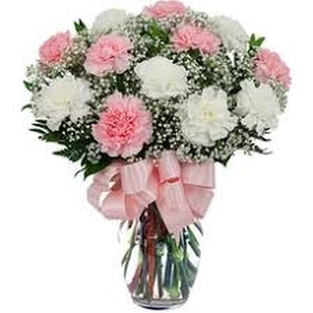 Luxury Fresh Flower Bouquet in Vase | Pattaya Design 22 - Vase of Flowers delivery in Pattaya