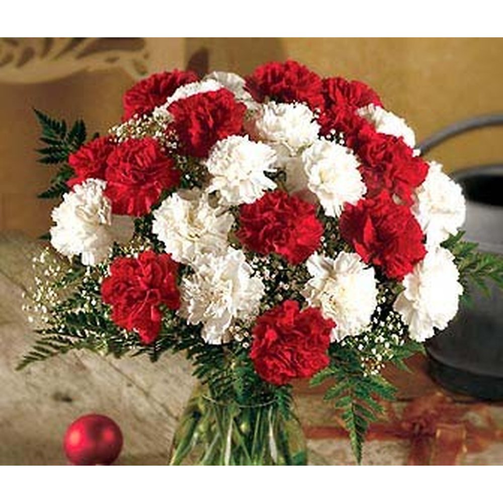 Luxury Fresh Flower Bouquet in Vase - Design 27 Pattaya - Vase of Flowers delivery in Pattaya