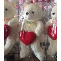 Teddy bear with heart size 30 cm