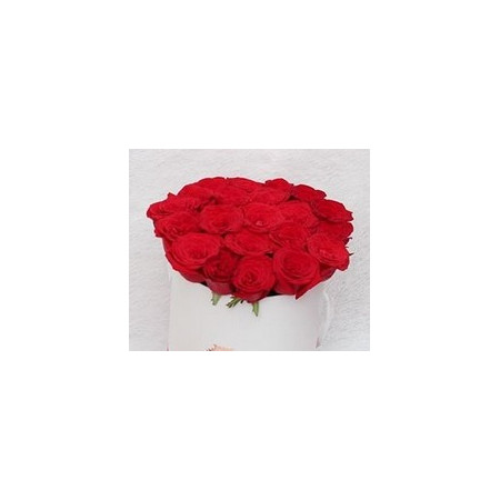 Red 18 roses in box - 2 Red Roses in Box | Valentine's Day Gifts